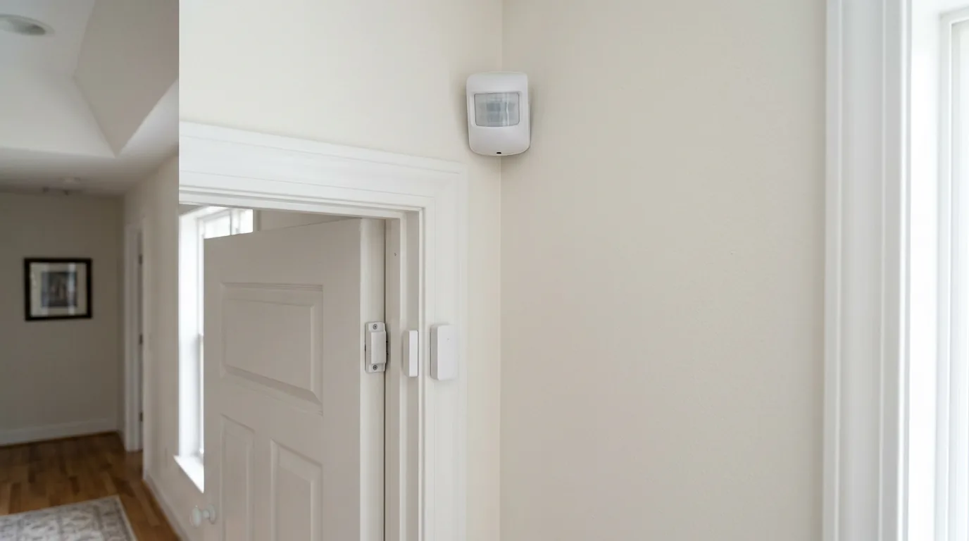 גלאי נפח ותנועה למערכת אזעקה בדירה
